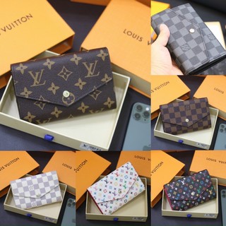 Ví W266-15 LV Sarah monogram Fullbox