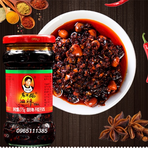 Ớt Chưng Dầu Laoganma Đủ 8 vị⚡️⚡️Freeship⚡️⚡️ nội địa TQ