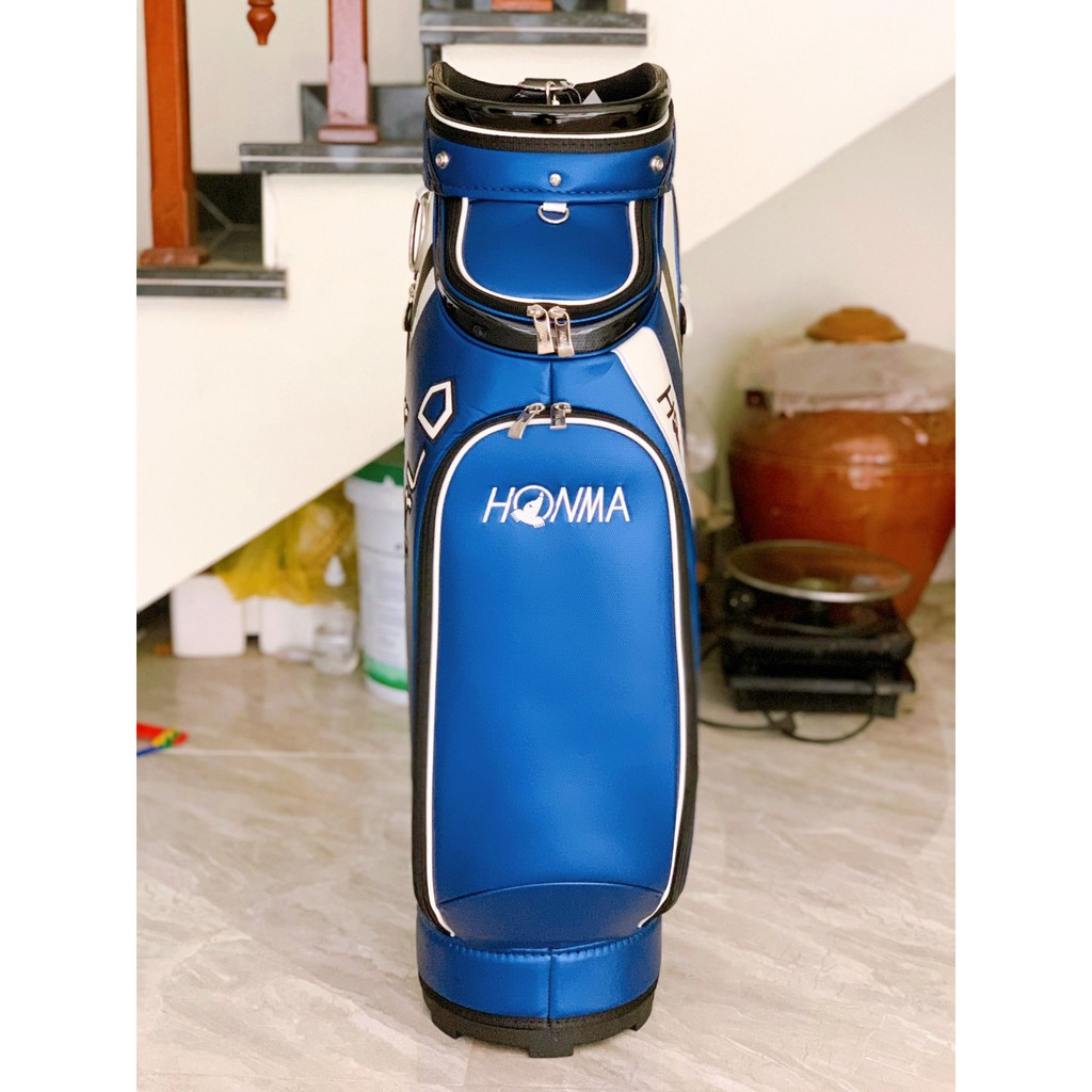 [Bảo Hành 12 Tháng] Túi Đựng Gậy Golf HONMA TOUR WORLD Chống Nước, Chống Xước, Nhiều Ngăn