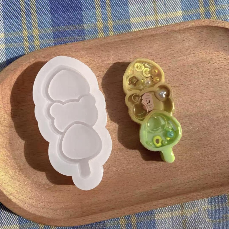 Khuôn Silicone Làm Cát Chảy Resin DIY Dễ Thương Có Thể Tái Sử Dụng