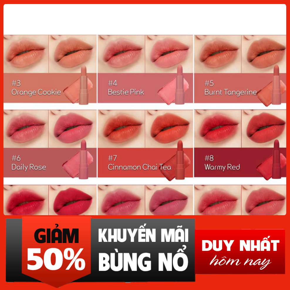 ĐẠI HẠ GIÁ Son Thỏi Peripera Ink Airy Velvet Stick 3.6g ĐẠI HẠ GIÁ