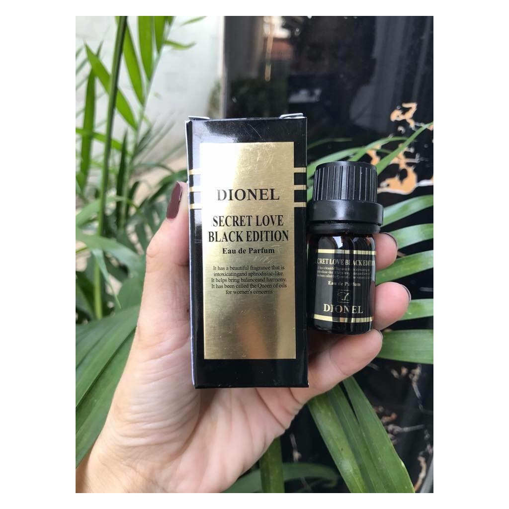 Nước Hoa Vùng Kín Nữ Dionel Secret Love Black Edition 5ml - Hàn Quốc