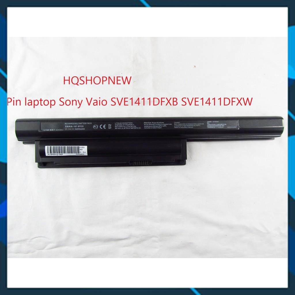 ⚡[Pin zin] Pin laptop Sony Vaio SVE1411DFXB SVE1411DFXW