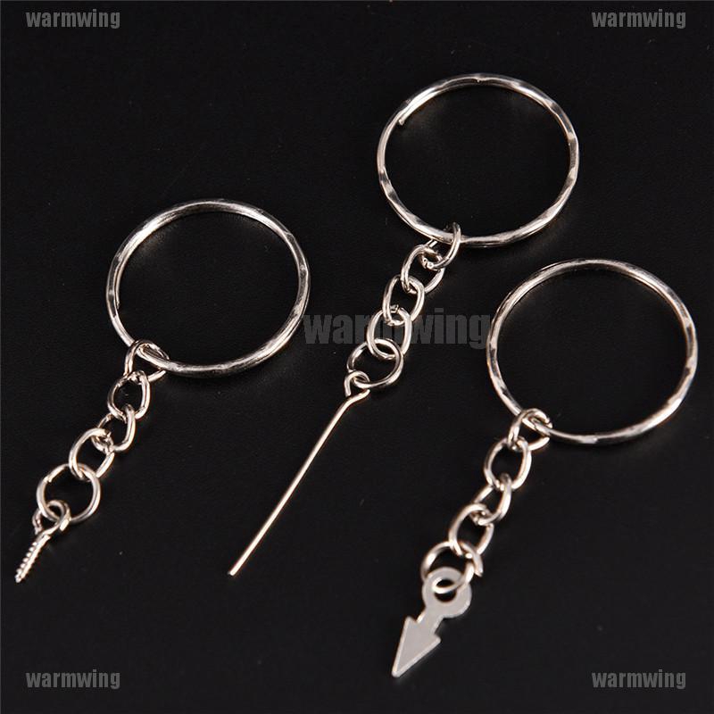 Set 50 Vòng Bạc 25MM Dùng Làm Móc Khóa / Đồ Trang Sức
