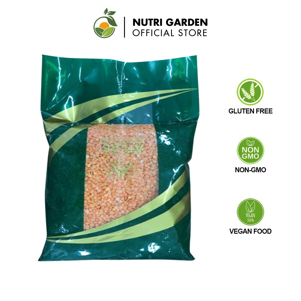 Đậu lăng đỏ Masoor Dhal Nutri Garden nhập khẩu Mỹ