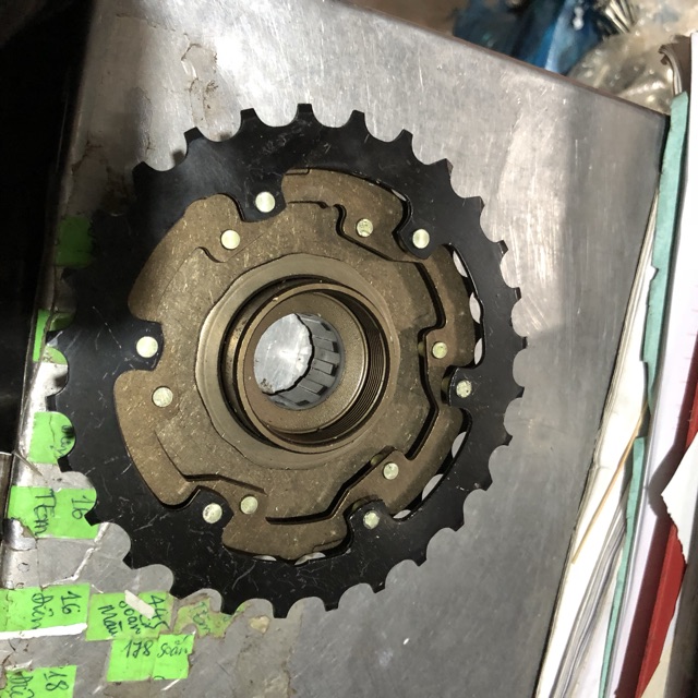 Líp 7 tầng shimano