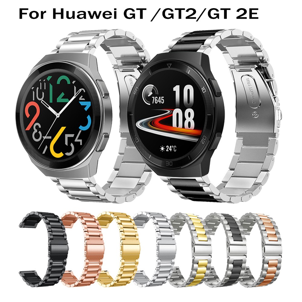 Dây đeo động hồ thông minh bằng Inox 22mm cho Huawei GT 2 46mm GT 2E  Samsung Galaxy Watch 46mm/Gear S3 Frontier