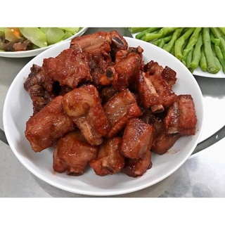 Sườn cánh buồm siêu thịt chặt sẵn 1kg