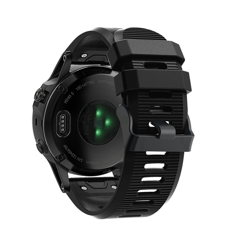 Dây đeo silicon 26mm thay thế cho đồng hồ thông minh Garmin Fenix 6X/5X/5XPlus/3/3HR/D2 Bravo