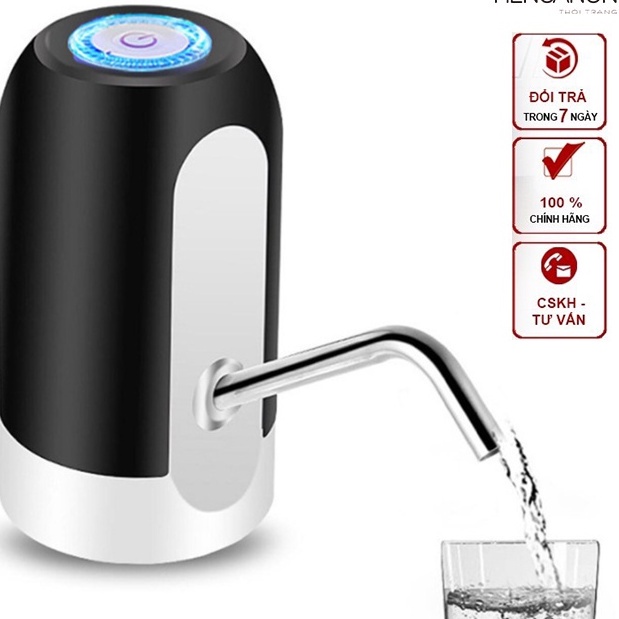 Vòi hút nước tự động,Vòi bơm nước tự động có sạc USB - Hàng loại 1, pin lâu, hút mạnh, áp suất cao