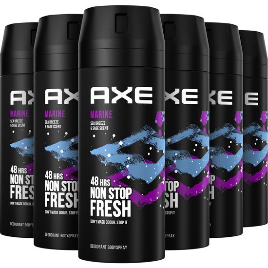 Xịt Khử Mùi Nam AXE Marine 48H Non Stop Fresh 150ml