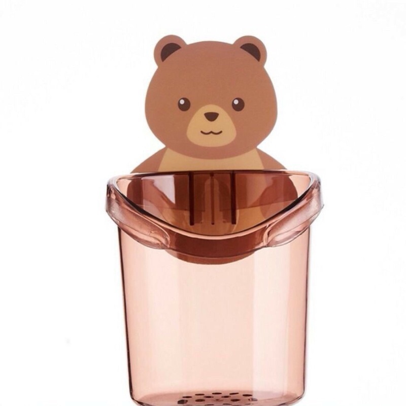 Ly cốc đựng bàn chải kem đánh răng dán tường