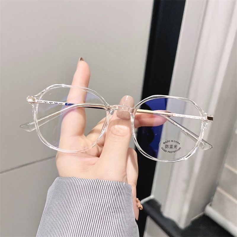 Mắt kính cận VIENDO tròng đổi màu chống ánh sáng xanh phong cách Hàn Quốc cho nam nữ