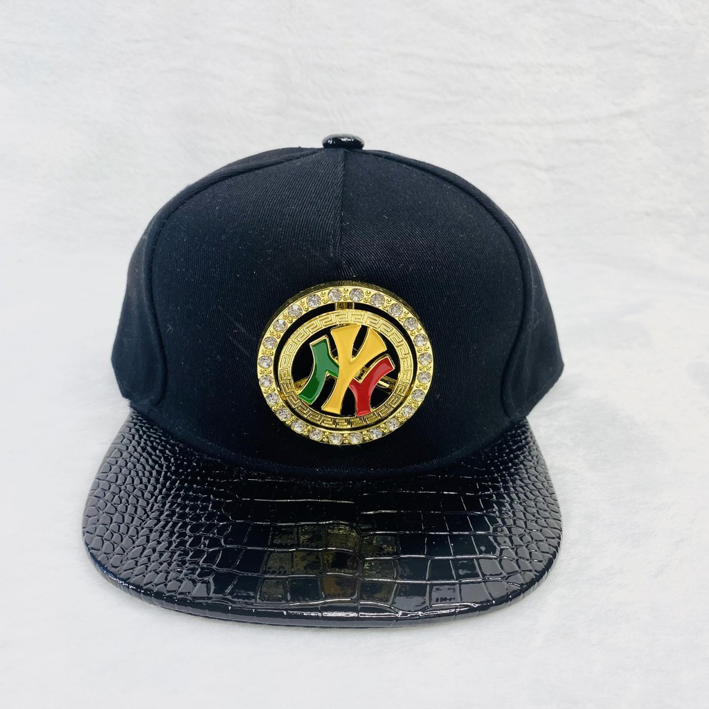 Nón cho bé trai, hiphop sanpback logo xoay tròn