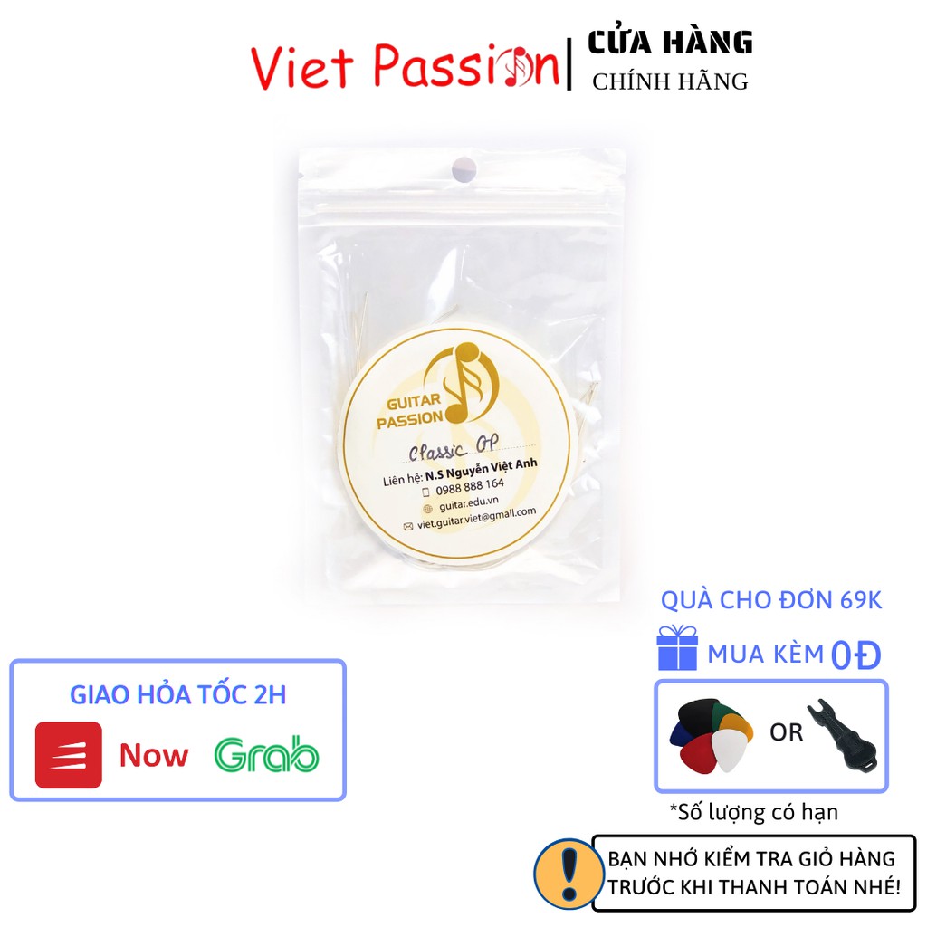 Dây đàn guitar classic cổ điển giá rẻ chất lượng vietpassion