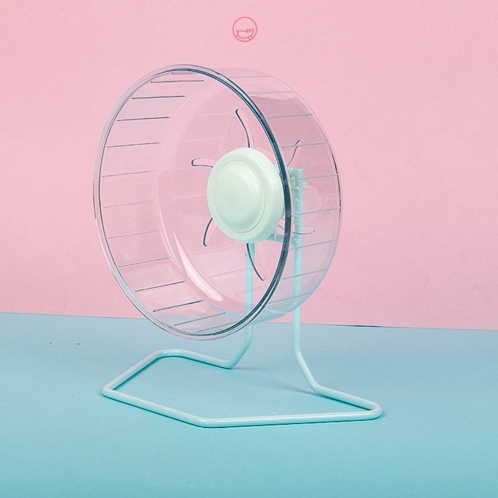 Wheel chạy mika cao cấp zoong cho hamster[ không kèm đế ]