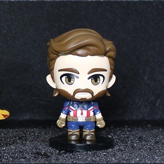 Mô Hình Siêu Anh Hùng Marvel Chibi Nhựa ABS