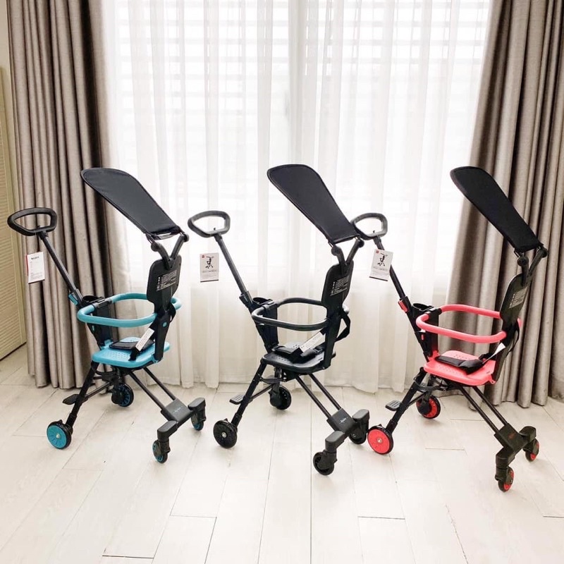 [Haobaby2018] Xe đẩy du lịch đảo chiều gấp gọn 2 chiều đa năng hàng cao cấp mới nhất cho bé