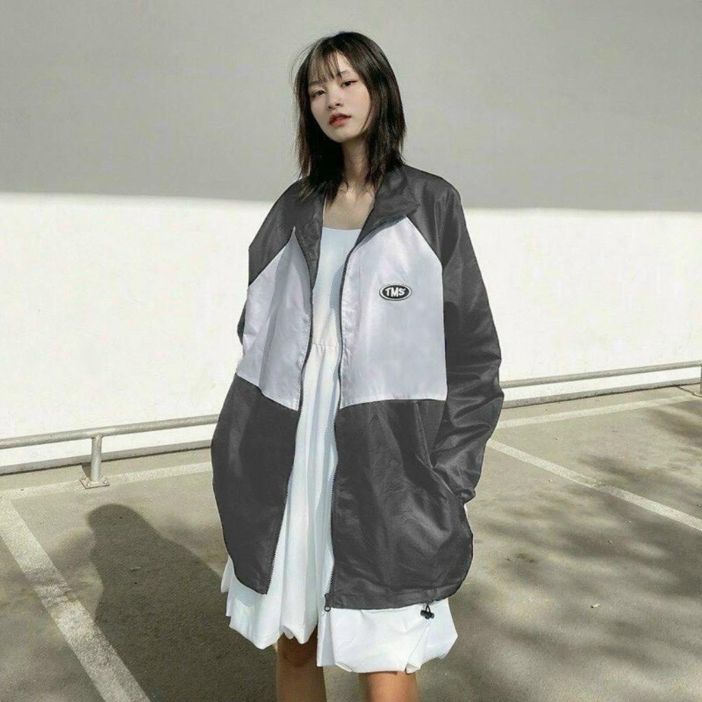 Áo khoác dù unisex form rộng AKD34 MIDSIDE LECHAU jacket 2 lớp ulzzang streetstyle nam nữ rẻ đẹp hottrend