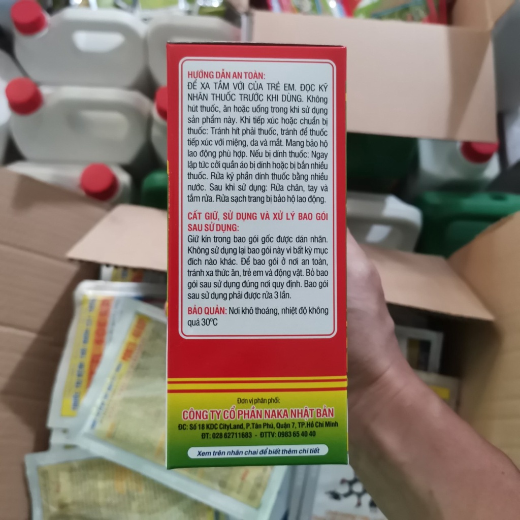 Cặp đạo ôn vi khuẩn NAKAJAPAN - sạch đạo ôn - siêu vi khuẩn 240mlx2 - Đạo ôn - lem lép hạt - bệnh do nấm và vi khuẩn