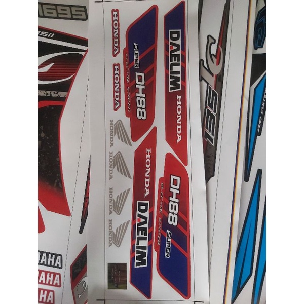 Tem rời dán xe DH88