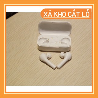 XẢ KHO HANG Tai nghe Bluetooth QCY T5 trắng + Túi đựng tai nghe QCY XẢ KHO HANG