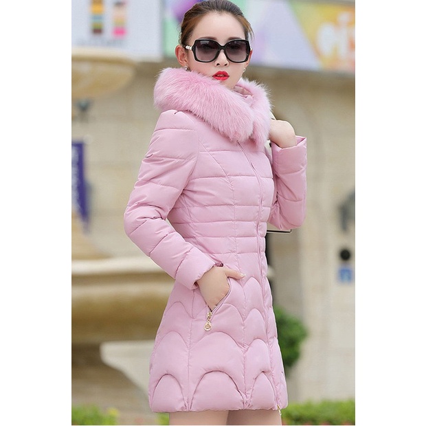 Áo Phao Lông Vũ Dáng Dài Siêu Nhẹ - Áo Gió Nữ 3 Lớp Tôn Dáng Siêu Sang | BigBuy360 - bigbuy360.vn