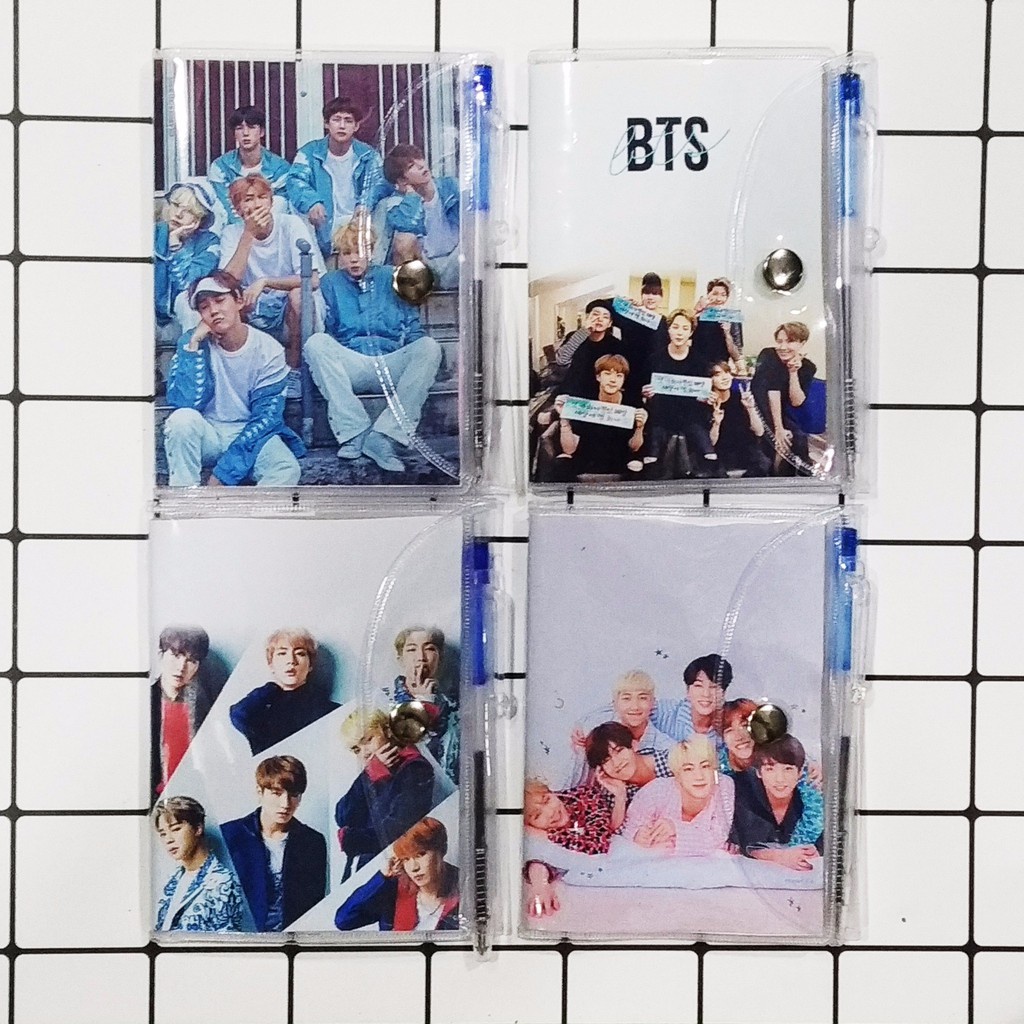 Sổ kèm bút bangtan army SB10 tập kèm viết idol kpop
