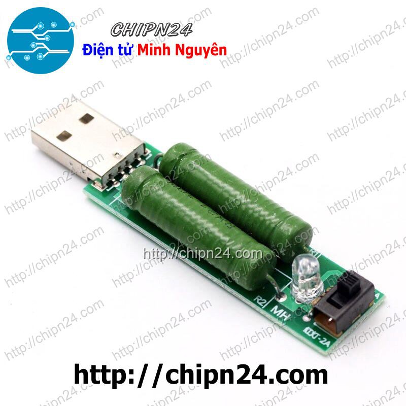 [1 CÁI] Mạch Test Dòng Cổng USB 1A, Mạch thử tải giả