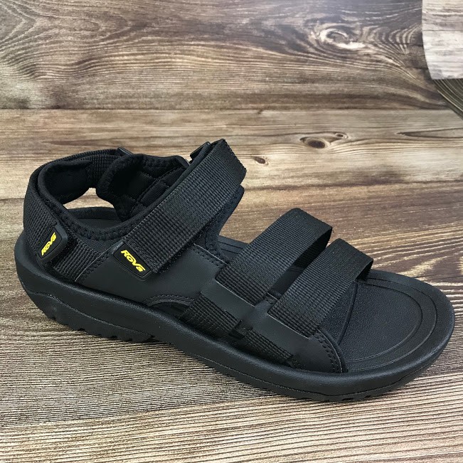 [Mua Kèm Áo Thun 0Đ] Giày Sandal Nam Đế Đúc Quai Dù Hiệu Rova - RV668 Đen