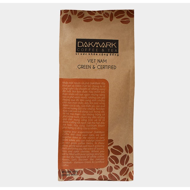 Cà phê Cao cấp Culi DakMark - Cà phê nguyên hạt  - DAKMARK COFFEE