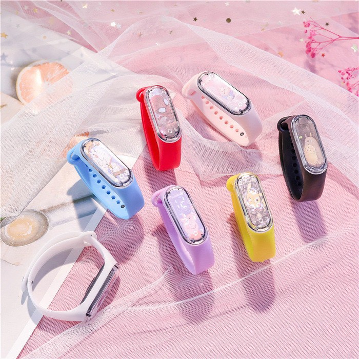 Đồng Hồ Thời Trang Nam Nữ Led Thông Minh Cảm Biến Hình Hoạt Hình Siêu Hot Trend 2021