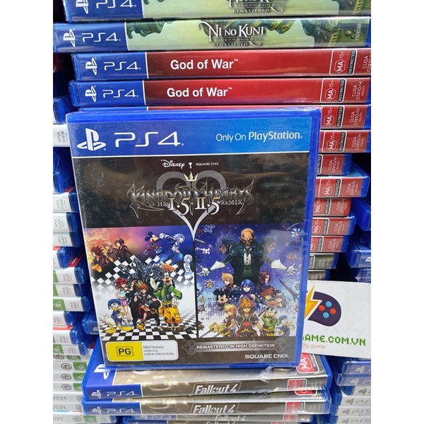 Đĩa Game PS4: Kingdom Hearts 1.5 + 2.5 Remix