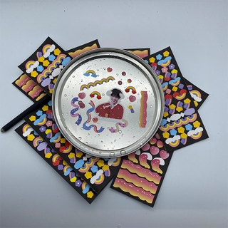 DIY ribbon decoration diary sticker material