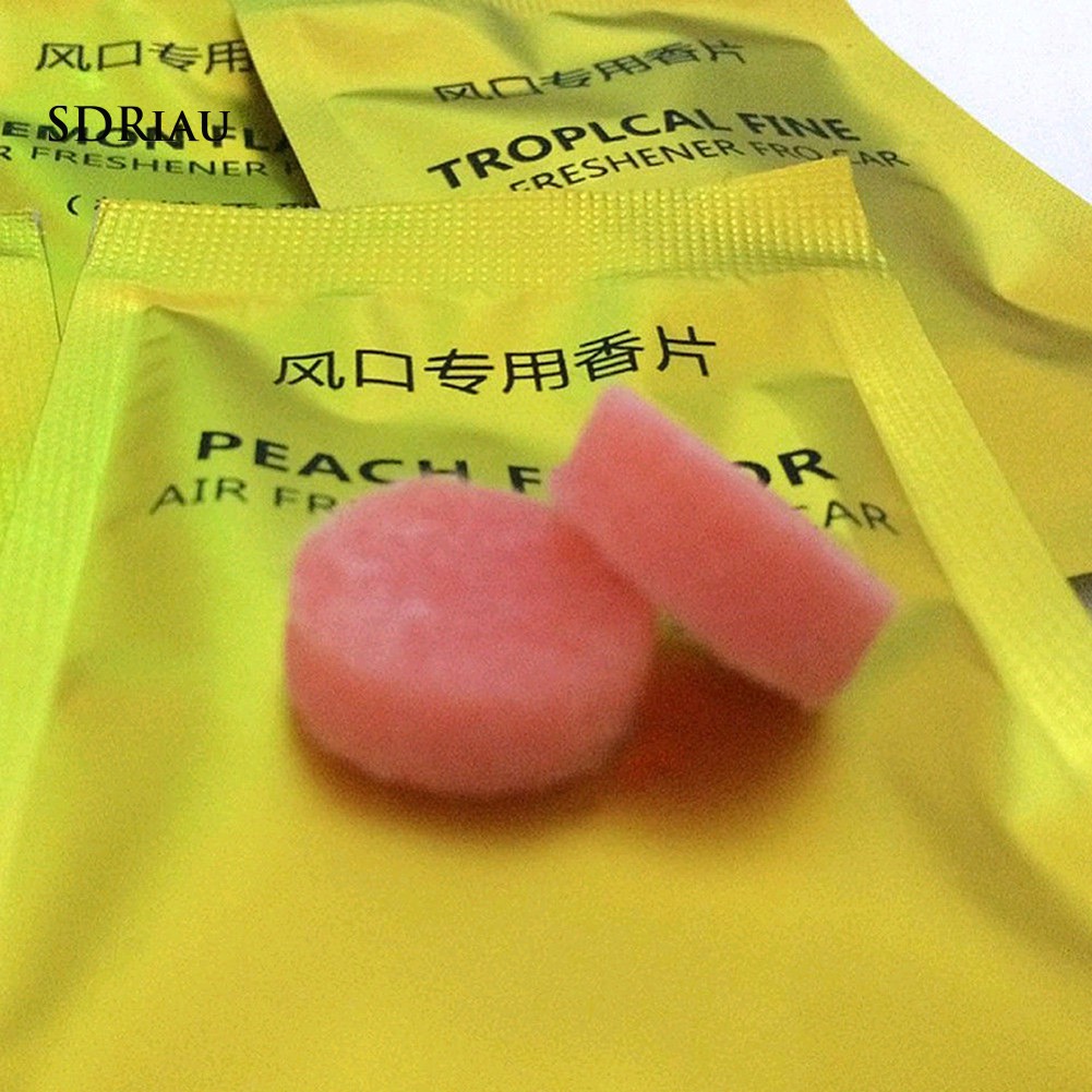 Bộ 10 gói nước hoa khô điều hòa không khí gắn lỗ thông gió làm mát không khí ô tô