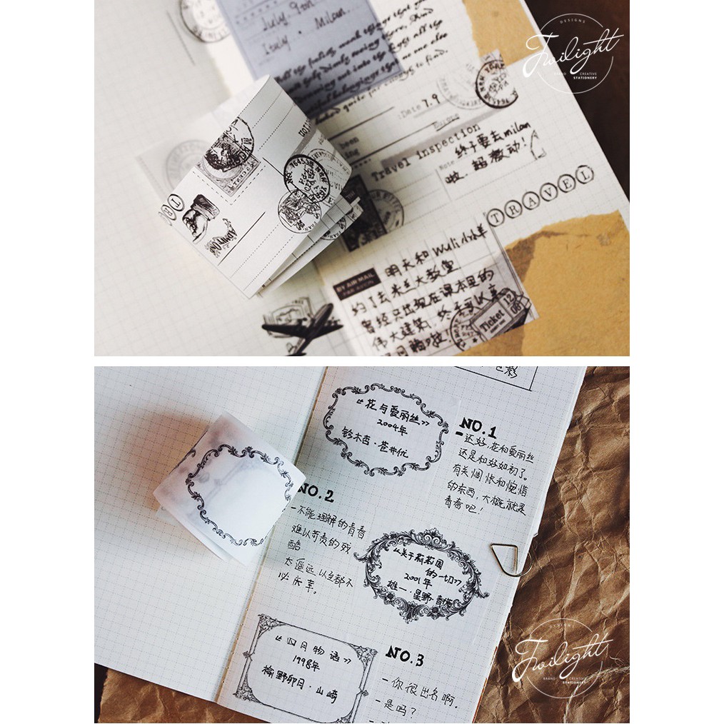 Băng dính washi tape WST124