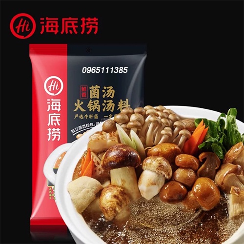 Gia Vị Lẩu Haidilao Nấm Gà Thơm 110g