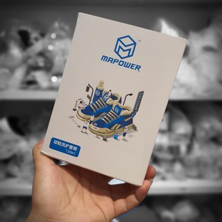 BỘ SẢN PHẨM VỆ SINH GIÀY COMBO 3 MÓN CHÍNH HÃNG MAPOWER ( BÀN CHẢI, KHĂN, DUNG DỊCH VỆ SINH )