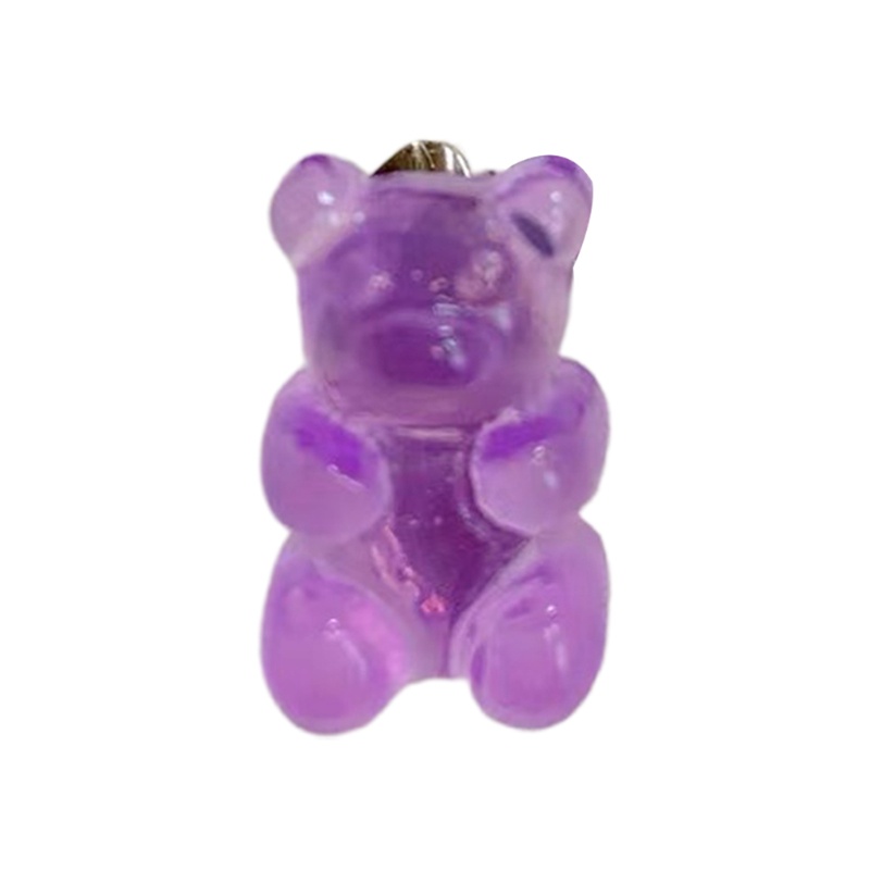 Xiangbao Ghim Cài Áo Bằng Nhựa Resin Hình Gấu Nhỏ Trang Trí Ba Lô Quần Jean DIY