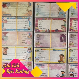 nhãn vở 30 chiếc nhãn vở có dính sẵn ✅