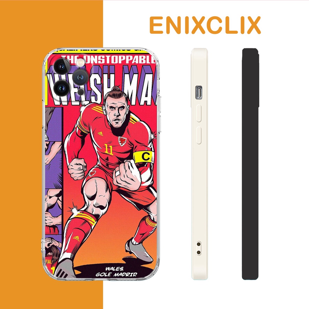 Ốp lưng gareth bale poster collage pro 13 11 12 promax 7 8 plus xs X Xr  ART20222596