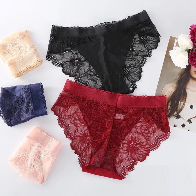 [Set 10 quần lót ]ren nữ sexy -Quần lót nữ, quần lót ren, quần chip nữ ren hoa quyến rũ | BigBuy360 - bigbuy360.vn