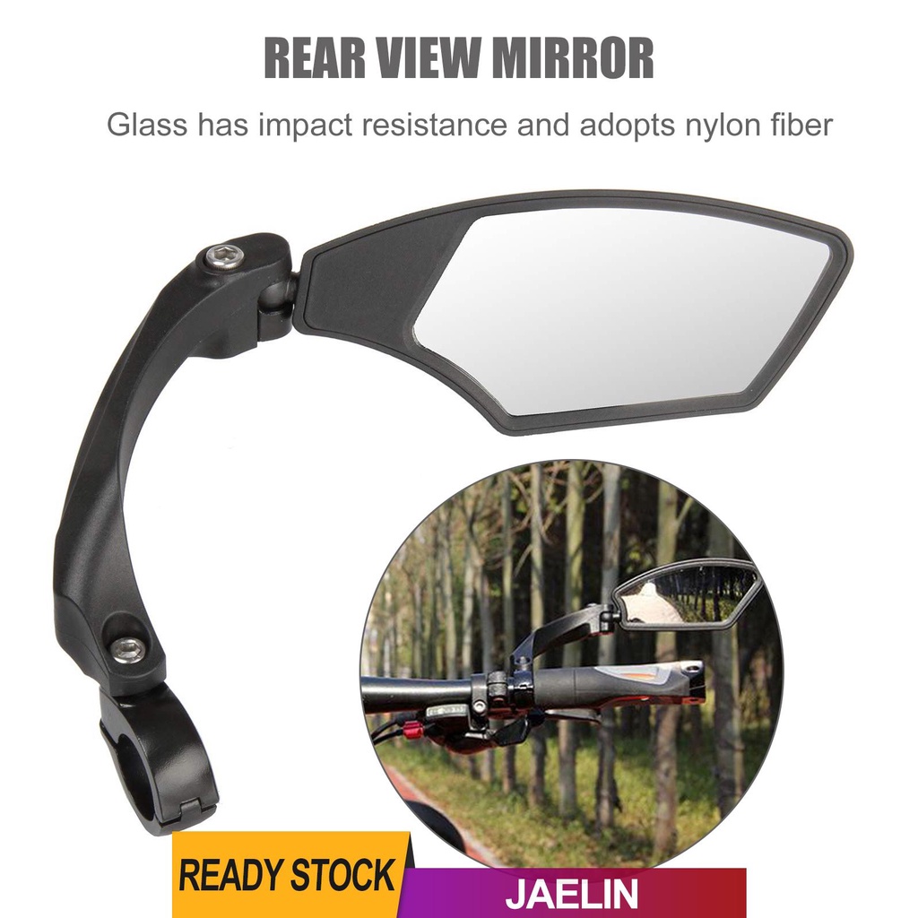 Gương chiếu hậu HD xoay 360 độ chống sốc cho xe đạp