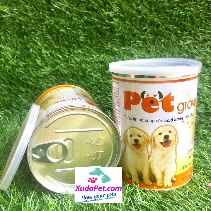 Sữa bột cao cấp dễ tiêu hóa đầy đủ dưỡng chất cho chó con Pet Grow – Xudapet SC9047