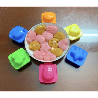 Bộ 4 khuôn cơm hình thú - Bin Bo
