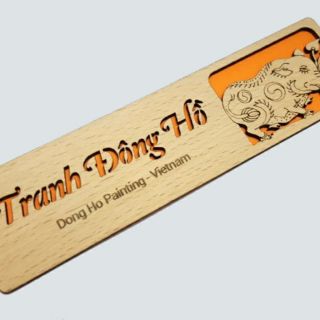 Bookmark gỗ danh lam thắng cảnh