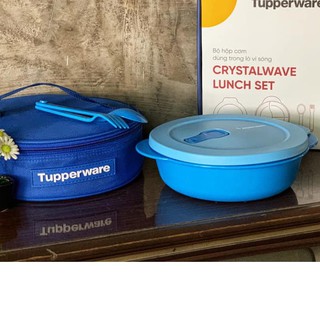 bộ cơm chia ngăn crystalwave lunch set