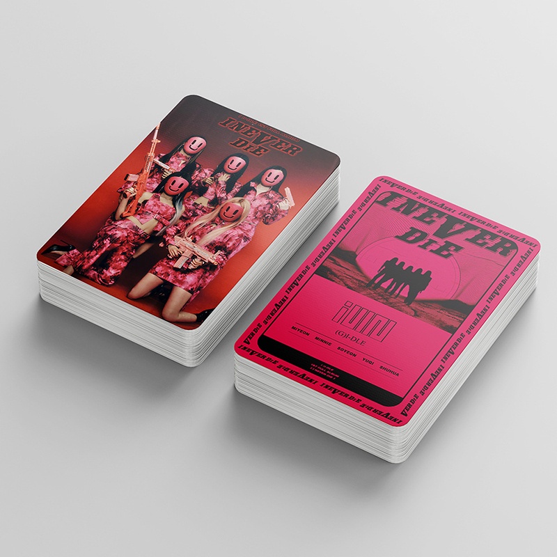 Hộp 55 Tấm Thẻ Ảnh Gedle I NEVER DIE Album LOMO Card Minnie (Hàng Có Sẵn)