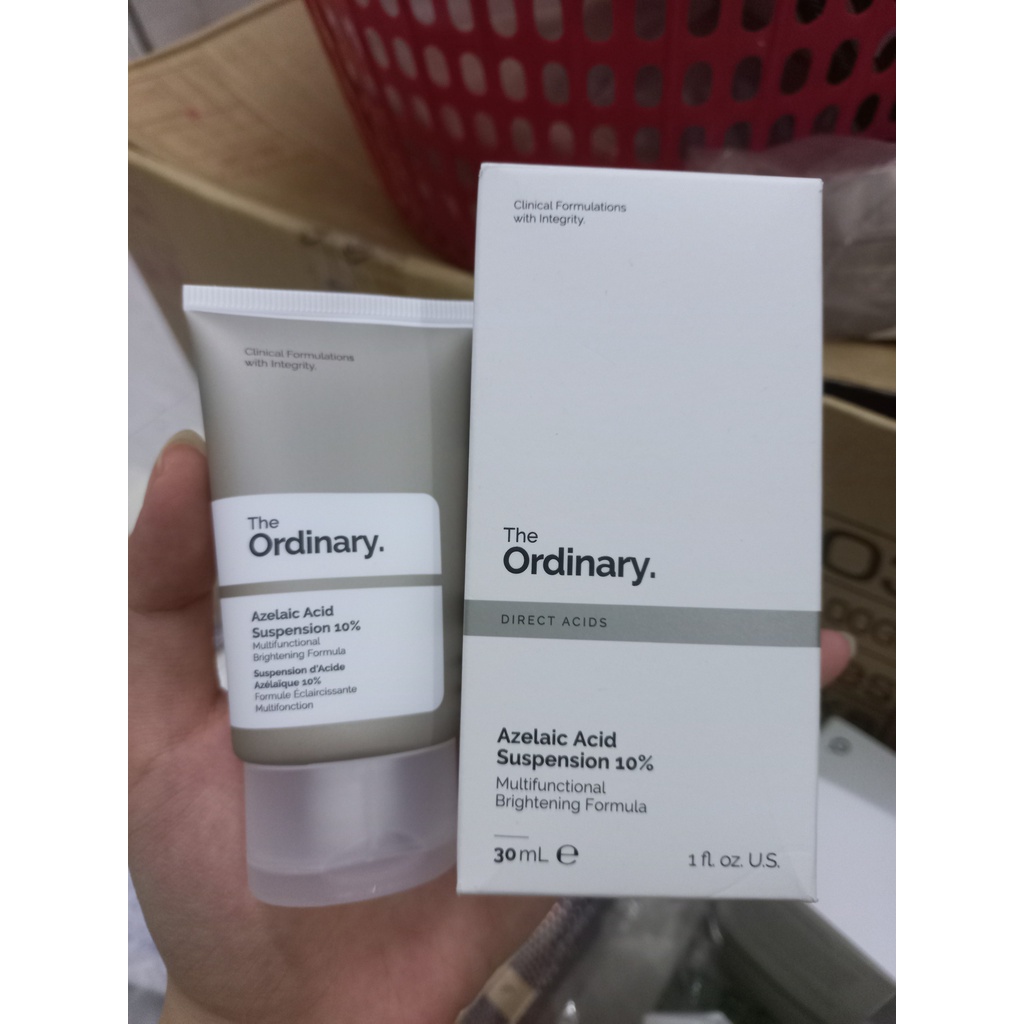 KEM DƯỠNG SÁNG DA, GIẢM THÂM MỤN THE ORDINARY AZELAIC ACID SUSPENSION 10% 30ML