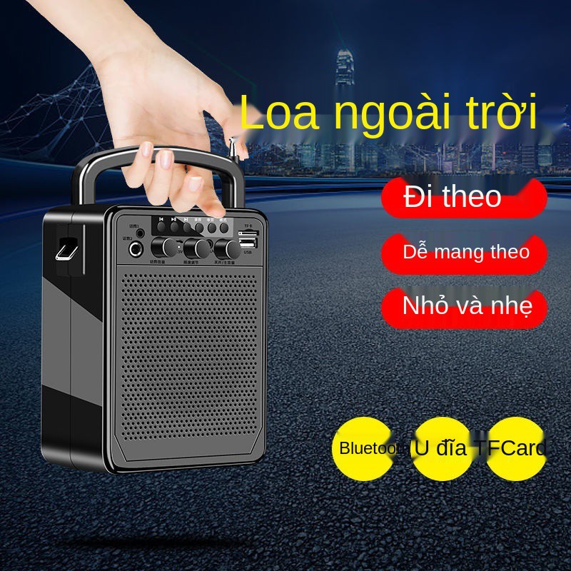 Loa bluetooth có micro, nhỏ không dây, âm thanh karaoke lớn, hát tại nhà, mini nhỏ, lượng lớn